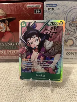 Smoker - OP10-030 SR Royal Blood - One Piece Card - NM - Image 1