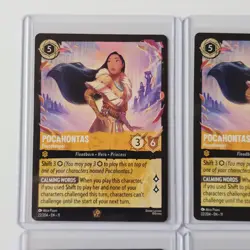 Disney Lorcana Legendary Pocahontas Peacekeeper x4 Bundle Winterspell - Image 2