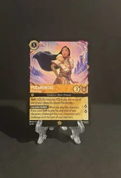 Disney Lorcana TCG Winterspell Pocahontas Peacekeeper Legendary Non Foil 22/204 - Image 4