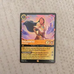 Disney Lorcana TCG Winterspell Pocahontas Peacekeeper Legendary Non Foil 22/204 - Image 2