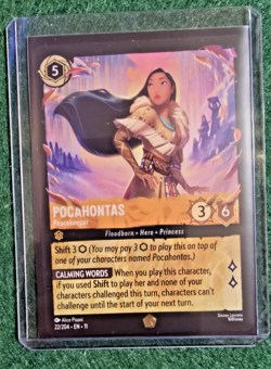 Disney Lorcana TCG Winterspell Pocahontas Peacekeeper Legendary Non Foil 22/204 - Image 4