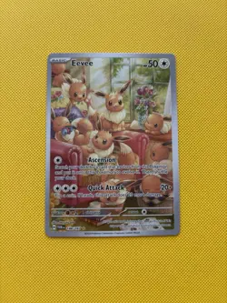 Pokemon TCG Eevee Twilight Masquerade Illustration Rare Card #188/167 - Image 1
