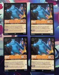 Disney Lorcana The new boss Sulley, The New Boss 24/207 x4 English Regular - Image 1