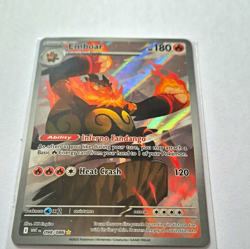 Nintendo Pokemon TCG Emboar 098/086 Black & White Rare Holo EN 2012 180HP - Image 1