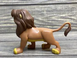 Disney Lion King Guard Adult Simba Brown Yellow Lion Plastic Figure - Image 3