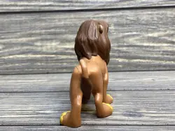 Disney Lion King Guard Adult Simba Brown Yellow Lion Plastic Figure - Image 4