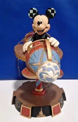 Walt Disney World 50th Jim Shore Mickey Mouse on Astro Orbiter Figurine NIB - Image 3