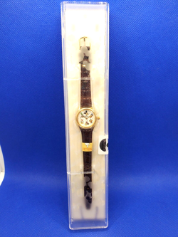 Disney Watch Mickey Donald Daisy Minnie Pluto Goofy Faces Leather Band NIB - Image 2
