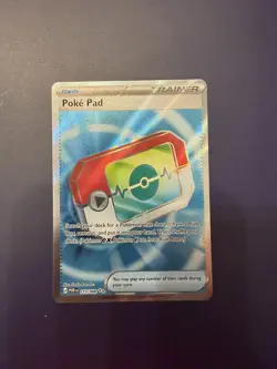 Poke Pad 113/088 Pokemon Perfect Order Ultra Rare Full Art Holo NM - Image 1
