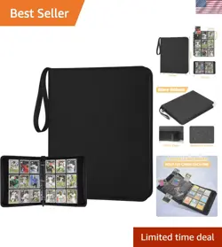 9 Pocket Card Binder for Kids - 720 Capacity, Portable & Waterproof - Image 1