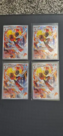 Pokemon TCG Pitch Black Armarouge 086/084 Illustration Rare - NM, Pack Fresh - Image 1