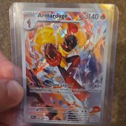 Pokemon TCG Pitch Black Armarouge 086/084 Illustration Rare - NM, Pack Fresh - Image 1
