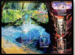Pokemon TCG 151 Full Art Holo 9-Card Lot Bulbasaur to Wartortle - Image 1