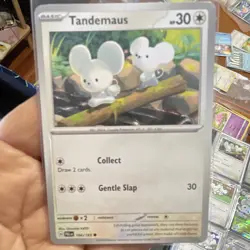 Pokemon TCG Tandemaus & Maushold Holo Card Lot x6 English Paldea/Shiny - Image 2