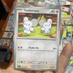 Pokemon TCG Tandemaus & Maushold Holo Card Lot x6 English Paldea/Shiny - Image 4