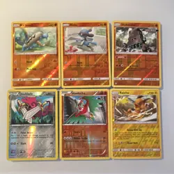 Pokemon TCG 36-Card Lot English Reverse Holo Foil Mixed Singles Steam Siege - Image 2