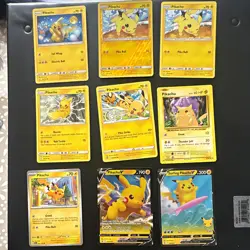 Pokemon TCG Celebrations Pikachu 9-Card Lot - NM/M - Image 1