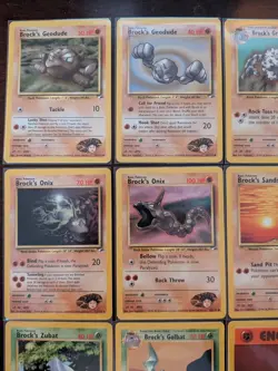 Pokemon TCG Gym Heroes Brock 17 Card lot (Brock Bundle) Non-foil - Image 2