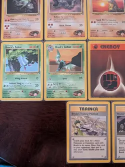 Pokemon TCG Gym Heroes Brock 17 Card lot (Brock Bundle) Non-foil - Image 4