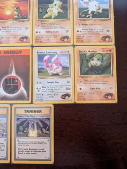 Pokemon TCG Gym Heroes Brock 17 Card lot (Brock Bundle) Non-foil - Image 5