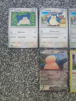 Pokemon TCG Snorlax Card Lot 9 Cards For a Snorlax Collector!!! - Image 3