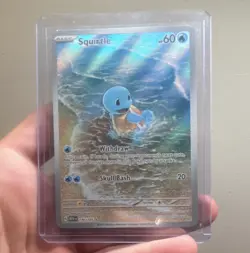 Squirtle SV: Scarlet & Violet 151 Illustration Rare Reverse Holo 170/165 EN 2023 - Image 1