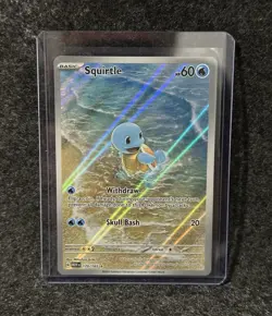 Squirtle 170/165 Illustration Rare Holo Full Art - SV Scarlet & Violet 151 - Image 1