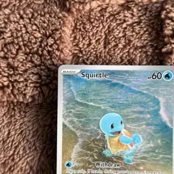 Squirtle - 170/165 - SV: Scarlet & Violet 151 Illustration Rare Holo - Image 3