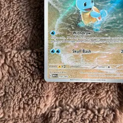 Squirtle - 170/165 - SV: Scarlet & Violet 151 Illustration Rare Holo - Image 5
