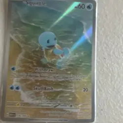 Squirtle SV: Scarlet & Violet 151 170/165 Illustration Rare Holo ENG - Image 1