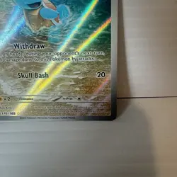 Squirtle Holo Illustration Rare SV: Scarlet & Violet 151 170/165 NM - Image 5