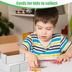 400 Count Trading Card Storage Box Cardboard Baseball Card Storage Box Collec... - Image 5