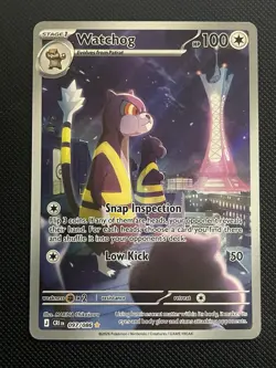 Pokemon TCG Watchdog 097/086 Chaos Rising Illustration Rare Nm - Image 1