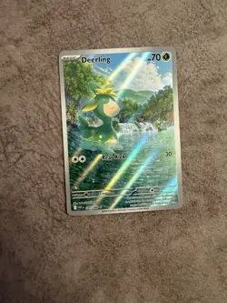 Deerling 091/086 White Flare Illustration Rare IR Card Pokemon TCG - Image 1