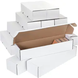 800 Count Storage Box Card Holders for Trading Cards Sports Note Collector Bo... - Image 1