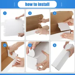 800 Count Storage Box Card Holders for Trading Cards Sports Note Collector Bo... - Image 4