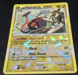 Pokemon Card TCG Mow Rotom RT4/6 Rising Rivals Ultra Rare Reverse Holo 2009 LP - Image 3