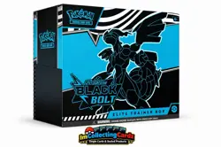 Pokemon TCG Black Bolt Elite Trainer Box ETB Factory Sealed New - Image 1