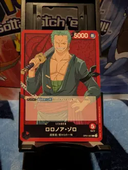 Roronoa Zoro OP01-001 One Piece Demo Deck Cards Regular - Image 1