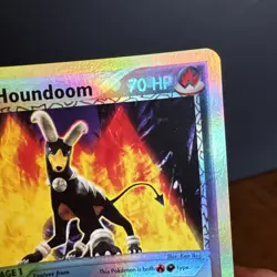 Team Magma's Houndoom 10/95 Holo Team Magma vs Team Aqua Pokemon Reverse Holo NM - Image 5
