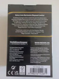 Pokemon TCG: Mega Evolution-Pitch Black Booster Bundle Sealed New (6 Packs) - Image 2
