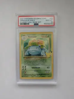 Venusaur 15/102 Celebrations PSA 10 - Image 1