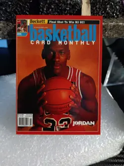 2015 Beckett Michael Jordan #'d/500 Chicago Bulls Basketball Card - Image 1