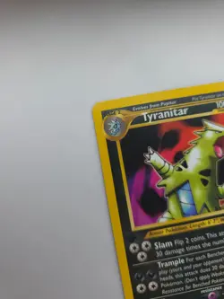 Pokemon Card: Tyranitar 31/75 First edition Neo Discovery Non-Holo LP - Image 3