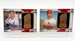 18-Card World Series Trophy Relic Collection Lot. All numbered /99 - Image 3