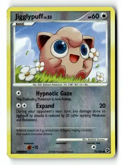 Pokemon Card Jigglypuff Reverse Holo LP Great Encounters 72/106 - Image 1