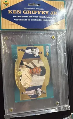 1997 Upper Deck Clearly Dominant Ken Griffey Jr. SEALED 1-5 Complete Set - Image 3