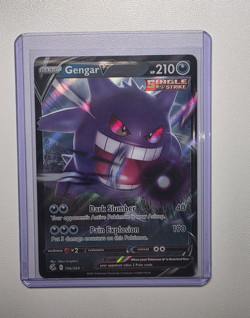 Pokemon TCG Gengar V Holo Ultra Rare 156/264 Fusion Strike ENG 2021 210HP - Image 1