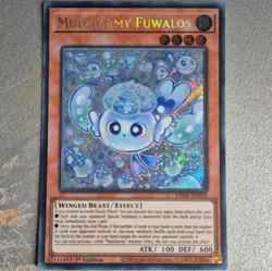 Konami Yu-Gi-Oh! TCG Mulcharmy Fuwalos RAO4-EN050 Secret Rare 1st Ed - Image 1
