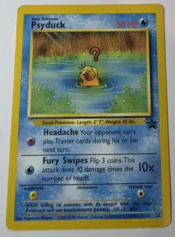 Psyduck 20/53 WOTC Black Star Promo Regular - Image 3